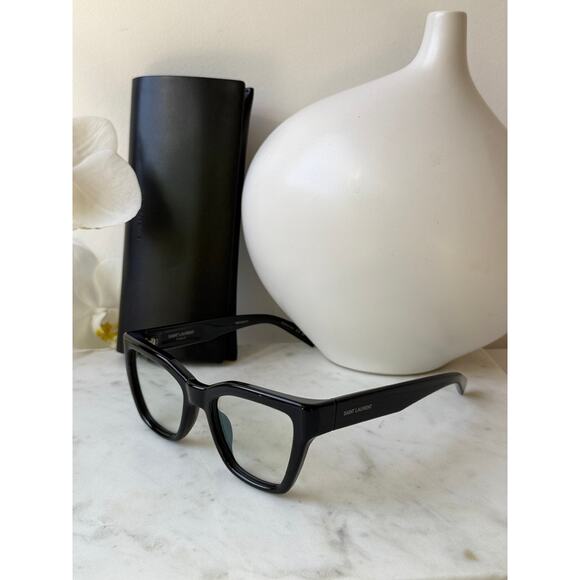 NEW Saint Laurent SL641 Black Cat Photochromic Sunglasses - Picture 3 of 8